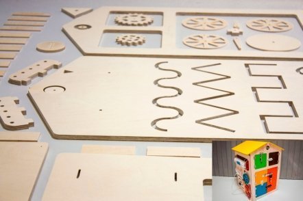 Бизиборд дом сделай сам