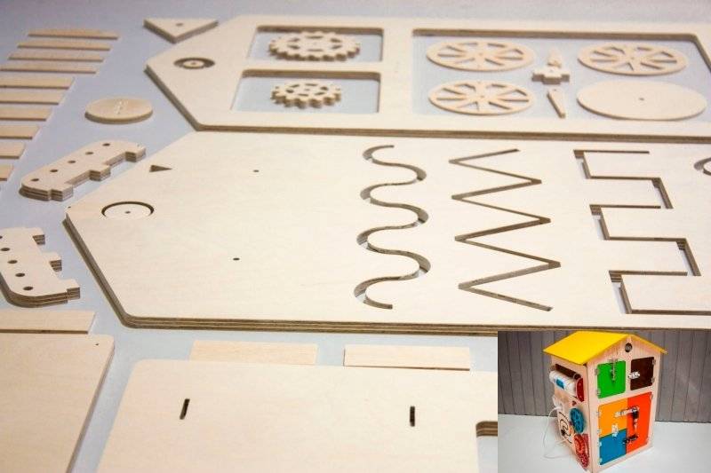 Бизиборд дом сделай сам