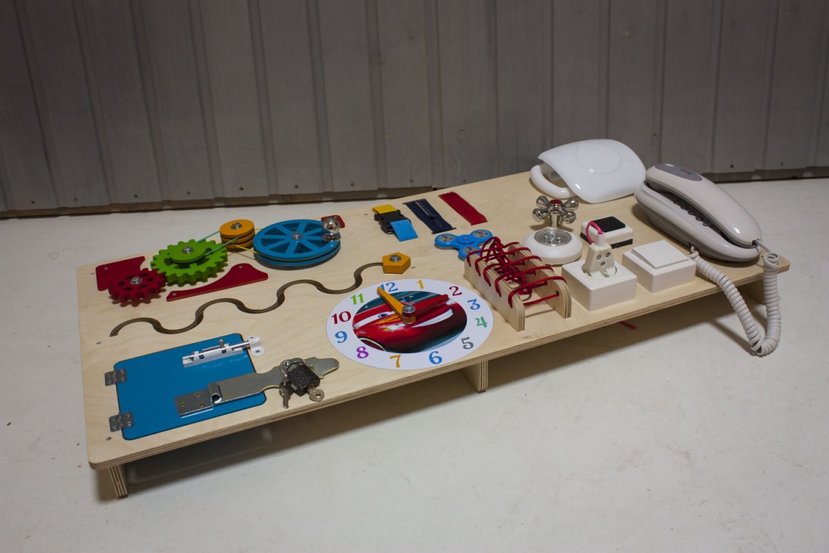 Развивающий бизиборд макси