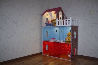 Большой домик для кукол