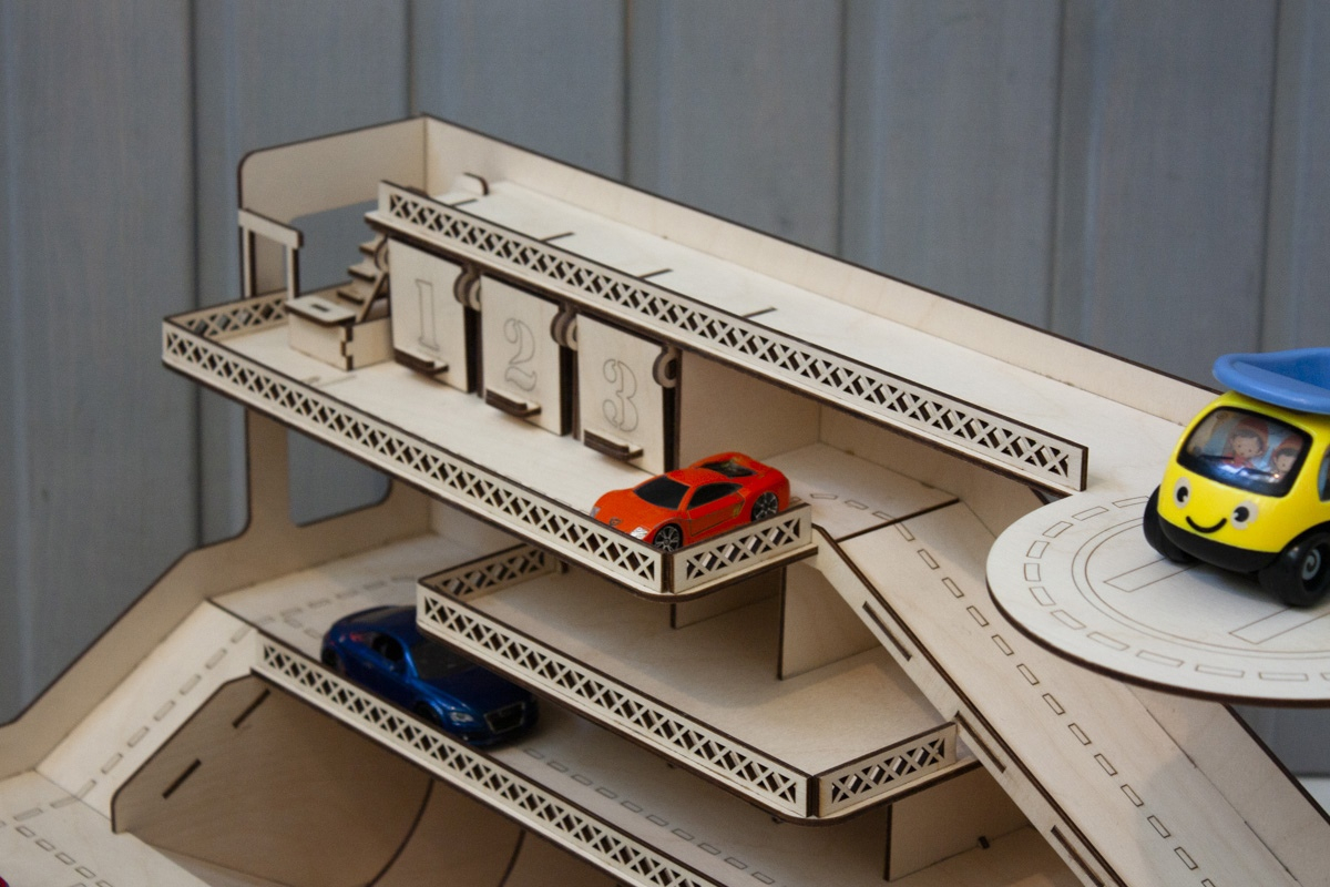 Парковка для машинок П-2